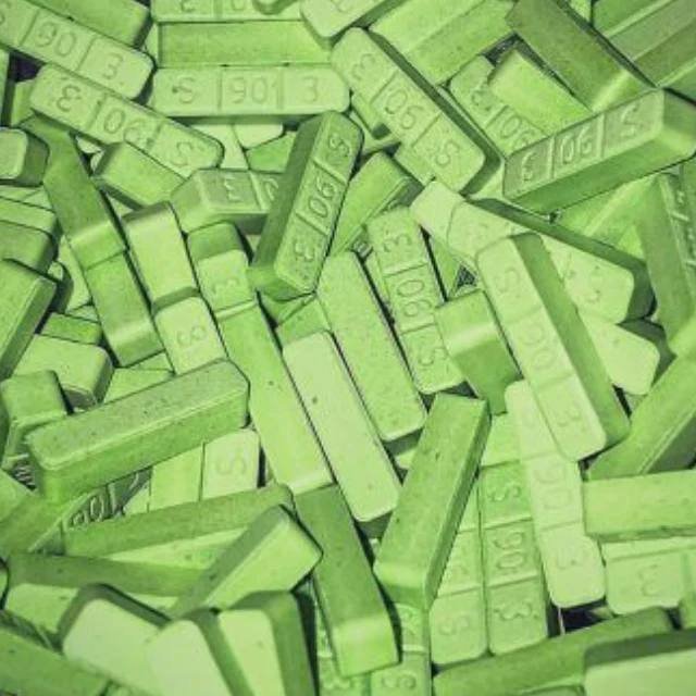 Green Xanax Bars